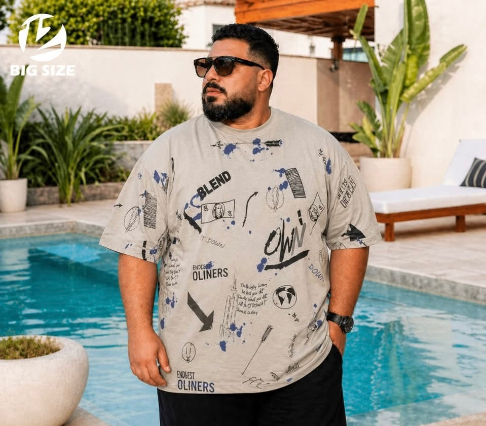 تيشيرت مقاس كبير - Oversized T-shirt