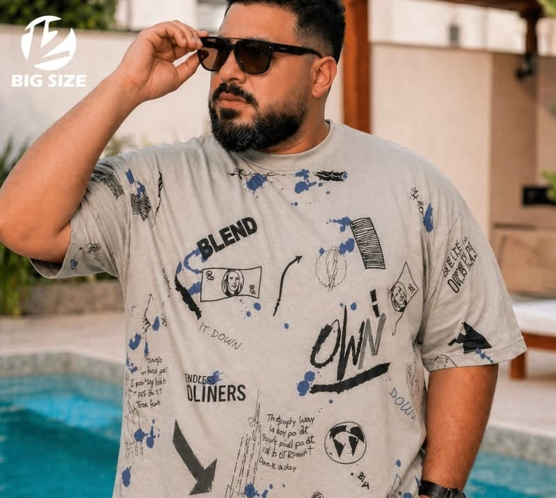 تيشيرت مقاس كبير - Oversized T-shirt