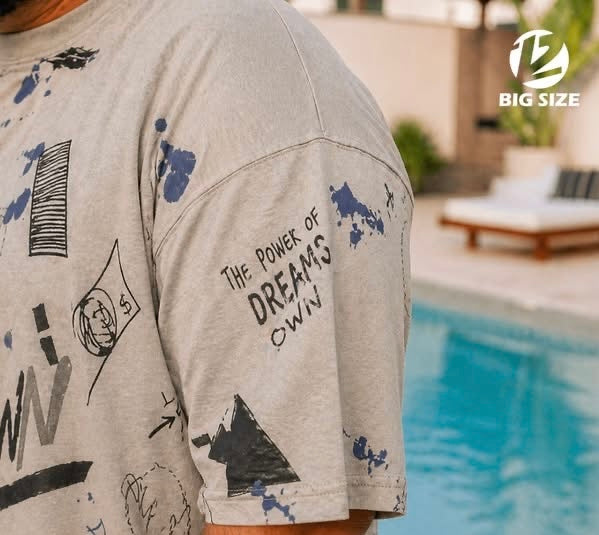 تيشيرت مقاس كبير - Oversized T-shirt