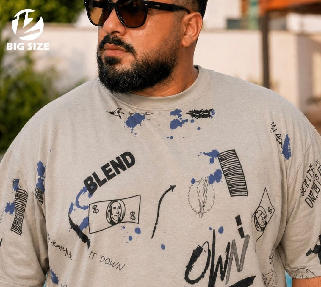 تيشيرت مقاس كبير - Oversized T-shirt