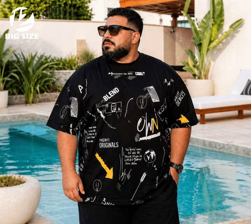 تيشيرت مقاس كبير - Oversized T-shirt