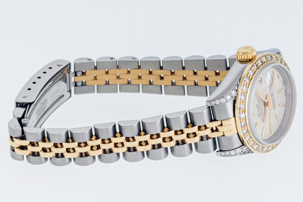 ساعة رولكس ديت جست النسائية بالألماس | Rolex Datejust Women's Diamond Watch