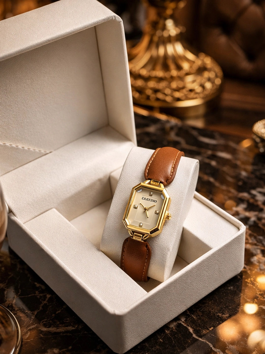 ساعة كاريينو الكلاسيكية الفاخرة | CARYINO Luxury Classic Watch
