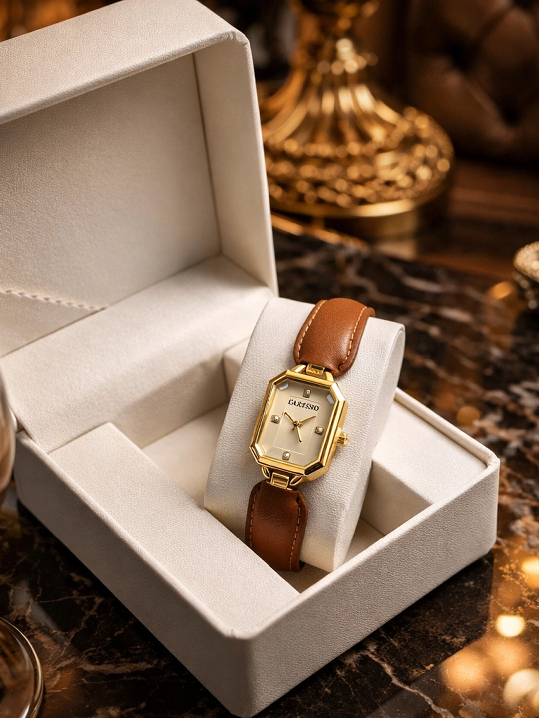 ساعة كاريينو الكلاسيكية الفاخرة | CARYINO Luxury Classic Watch