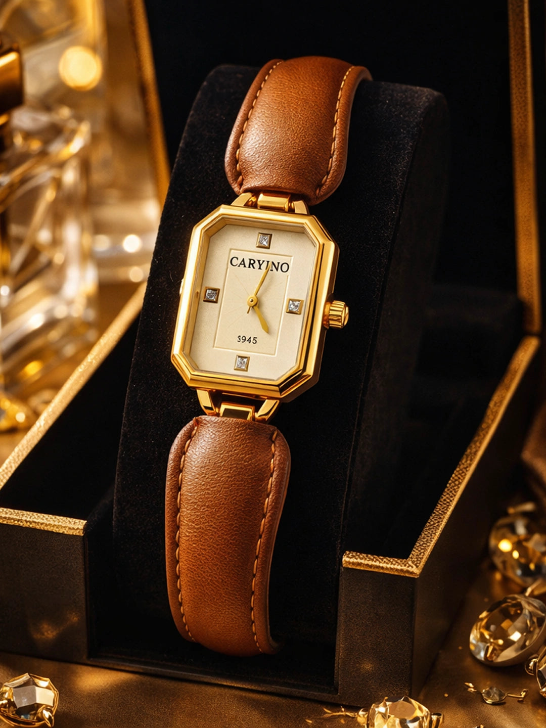 ساعة كاريينو الكلاسيكية الفاخرة | CARYINO Luxury Classic Watch