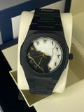 ساعة "أفق الأناقة" السوداء | "Horizon Elegance" Black Watch