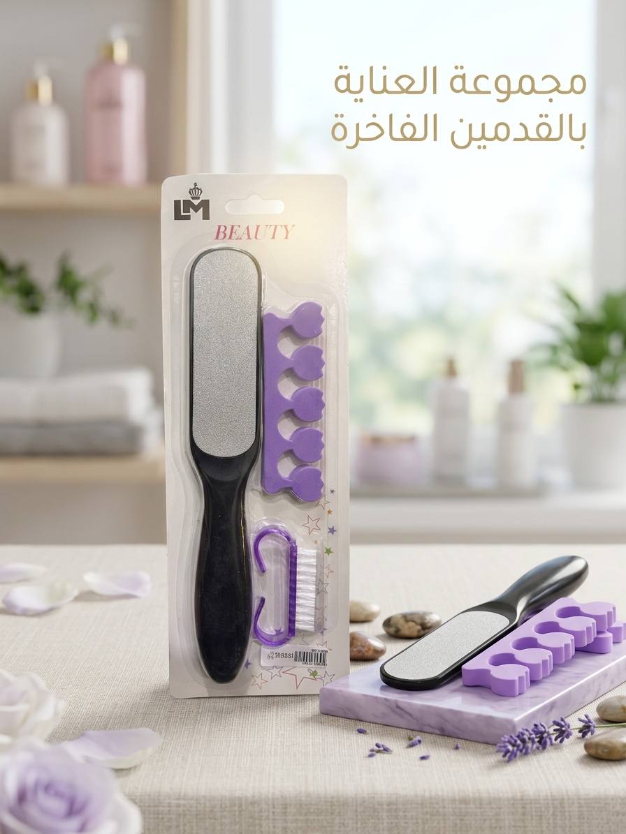 LM Beauty Foot Care Set (مجموعة ال إم بيوتي للعناية بالقدمين الفاخرة)