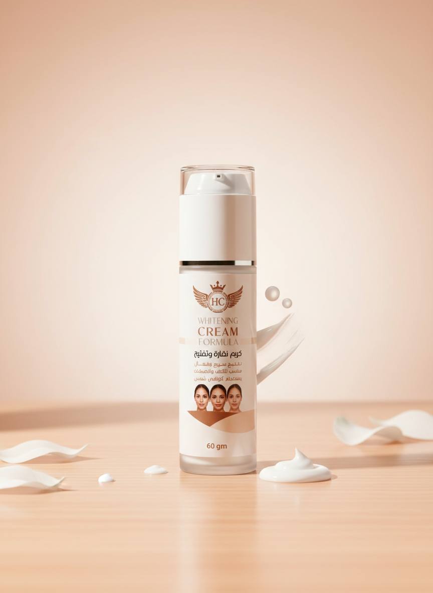 HC Whitening Cream Formula (إتش سي كريم نضارة وتفتيح)