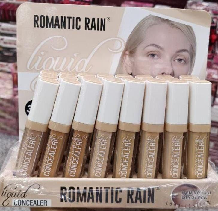 Romantic Rain Liquid Concealer (Full Box - 24 Pcs) (رومانتيك رين خافي عيوب سائل - صندوق كامل 24 قطعة)