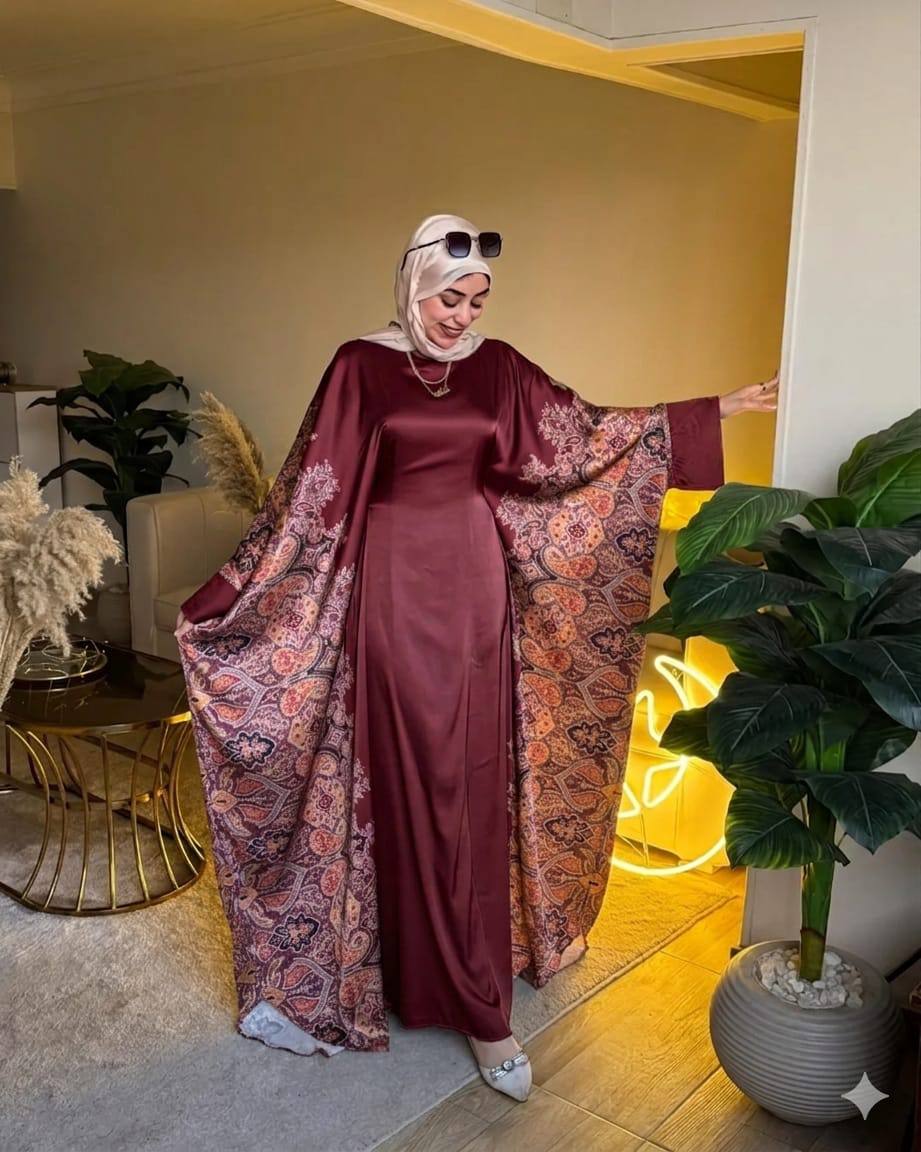 عباية ملكية بلمسات شرقية فاخرة | Luxury Royal Oriental Style Abaya