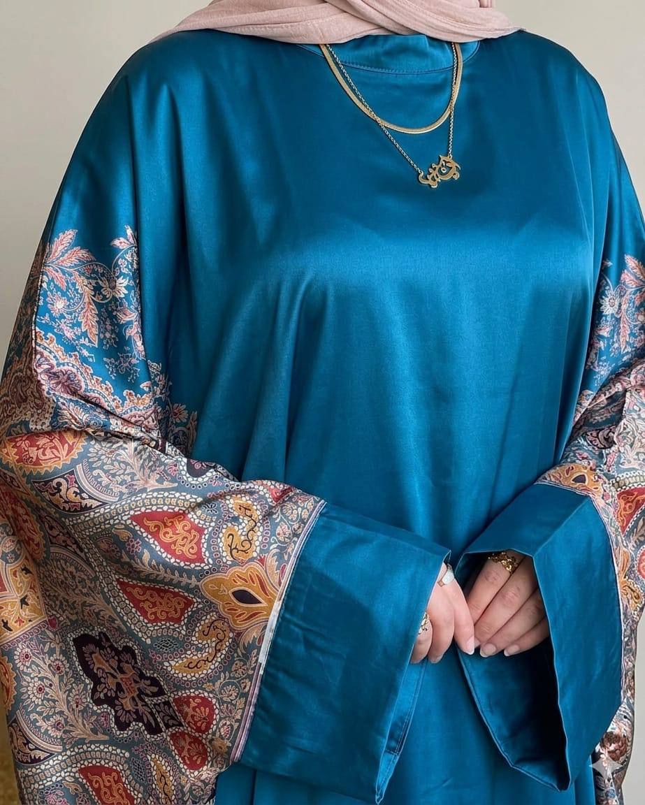 عباية ملكية بلمسات شرقية فاخرة | Luxury Royal Oriental Style Abaya