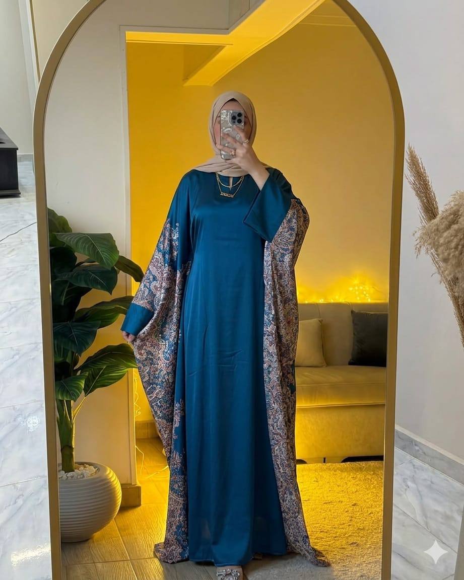 عباية ملكية بلمسات شرقية فاخرة | Luxury Royal Oriental Style Abaya
