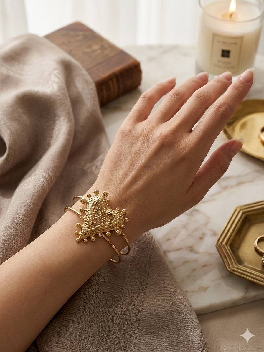 إسوارة "سحر الأنامل" | Delicate Hand Chain Bracelet