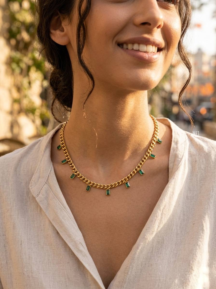 قلادة "سحر الألوان" الفاخرة | "Color Charm" Luxury Necklace