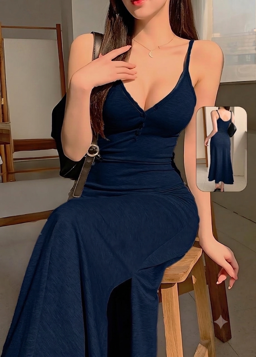 فستان الاسترخاء المخملي الأنيق | "Relaxation Elegance" Lounge Dress