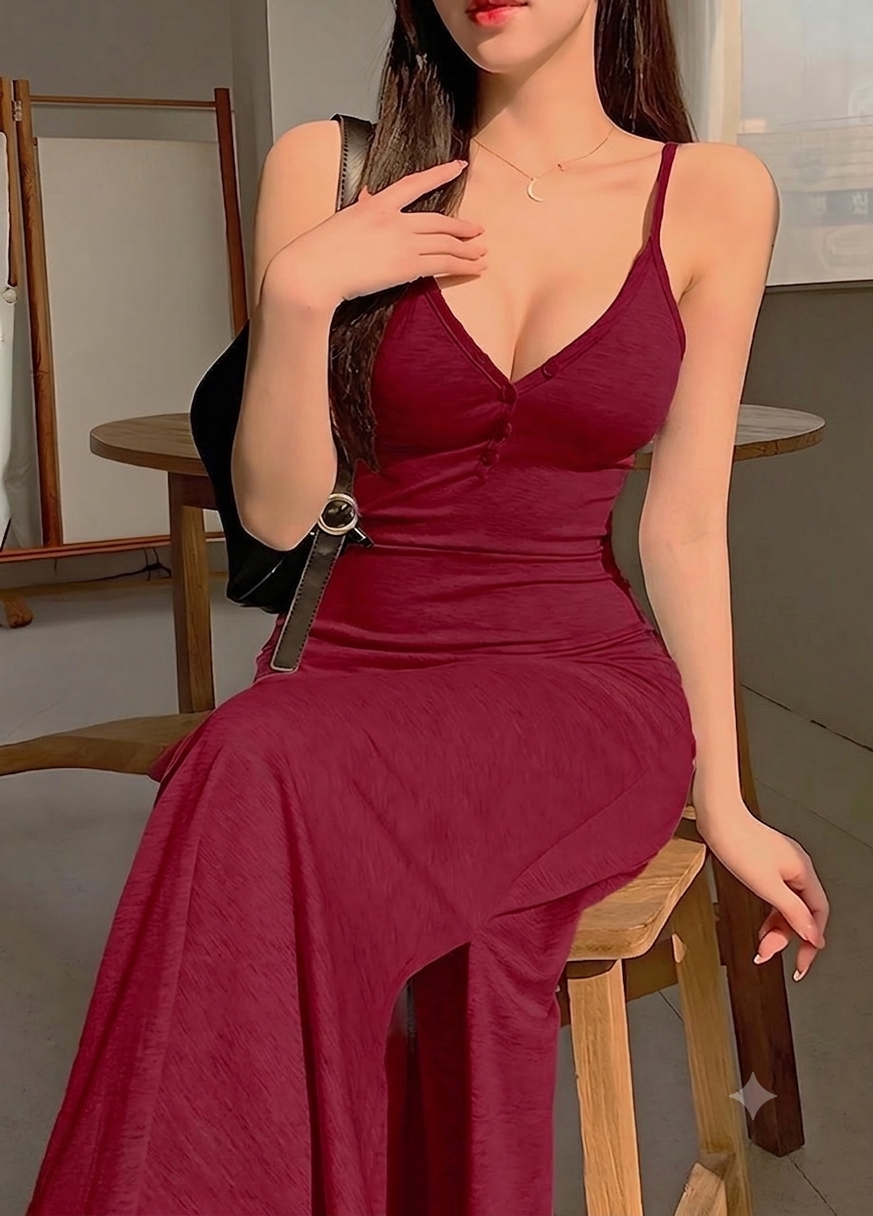 فستان الاسترخاء المخملي الأنيق | "Relaxation Elegance" Lounge Dress